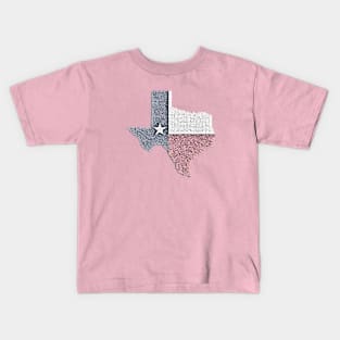 TEXAS State Kids T-Shirt